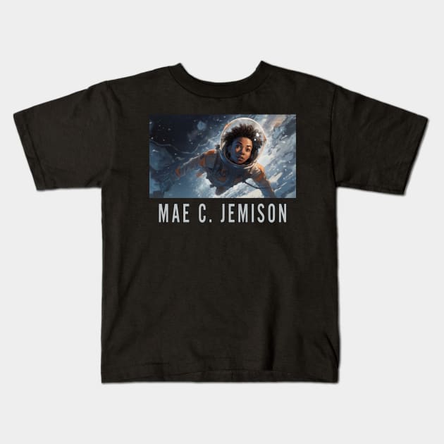 Mae C. Jemison Kids T-Shirt by UrbanLifeApparel